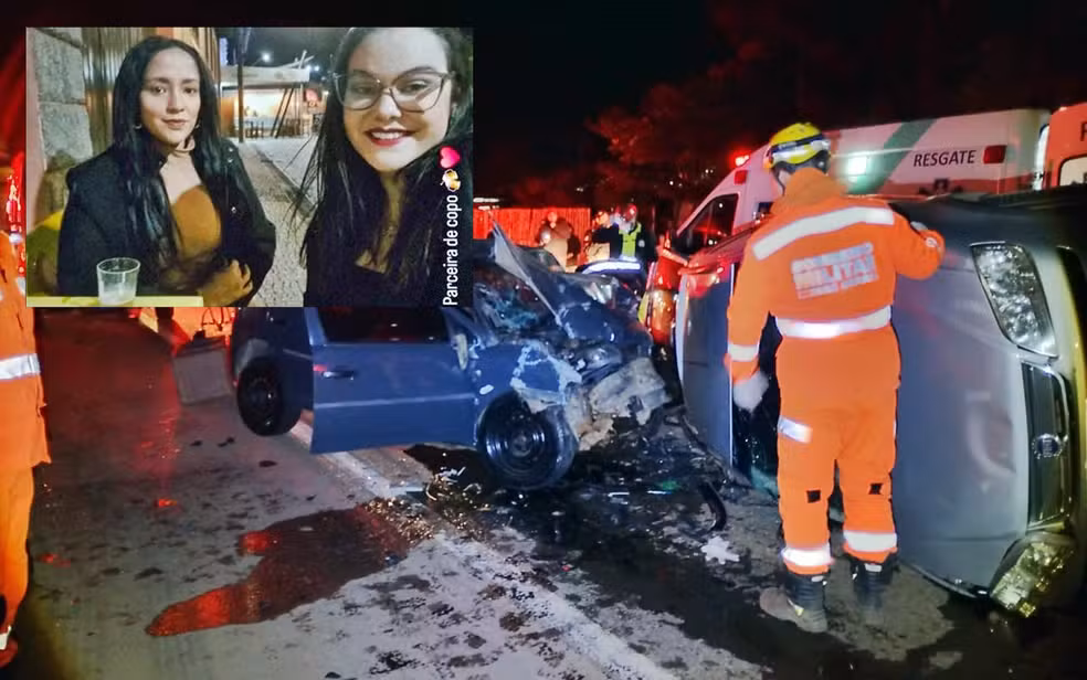 TRAGÉDIA: Radialista e amiga morrem em acidente brutal na BR-491