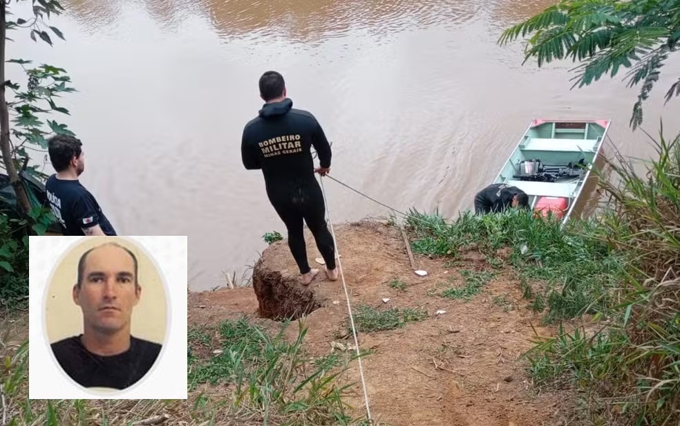 Homem é encontrado morto no Rio Sapucaí-Mirim em Pouso Alegre (MG)