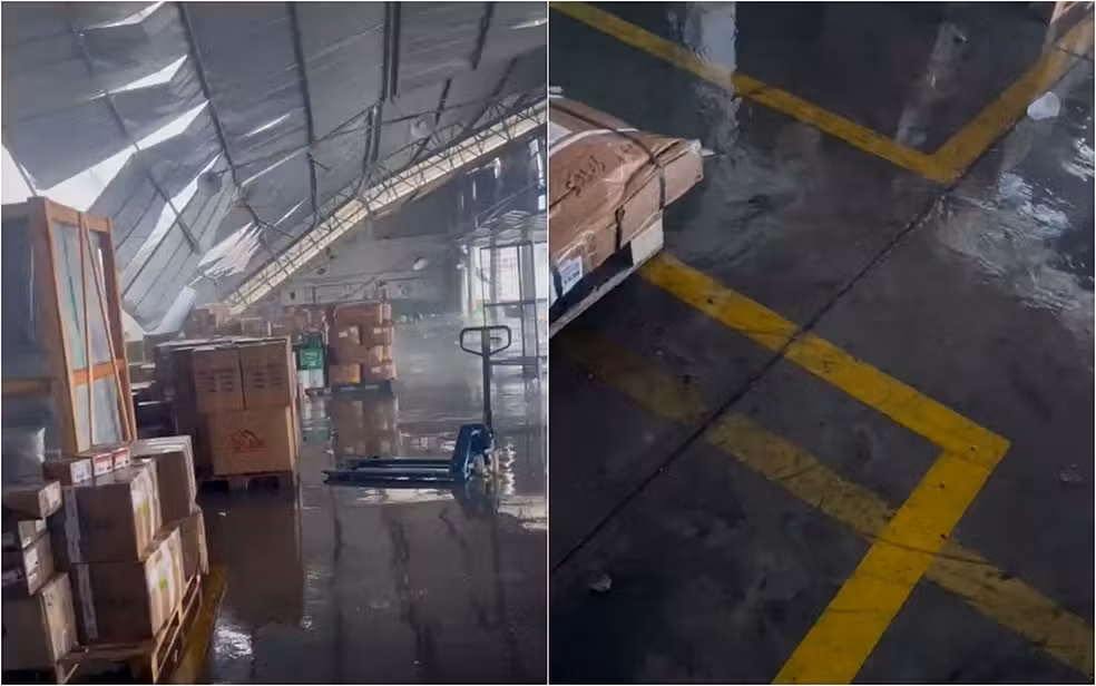 Fortes chuvas causam destruição e alagamentos em Pouso Alegre (MG)