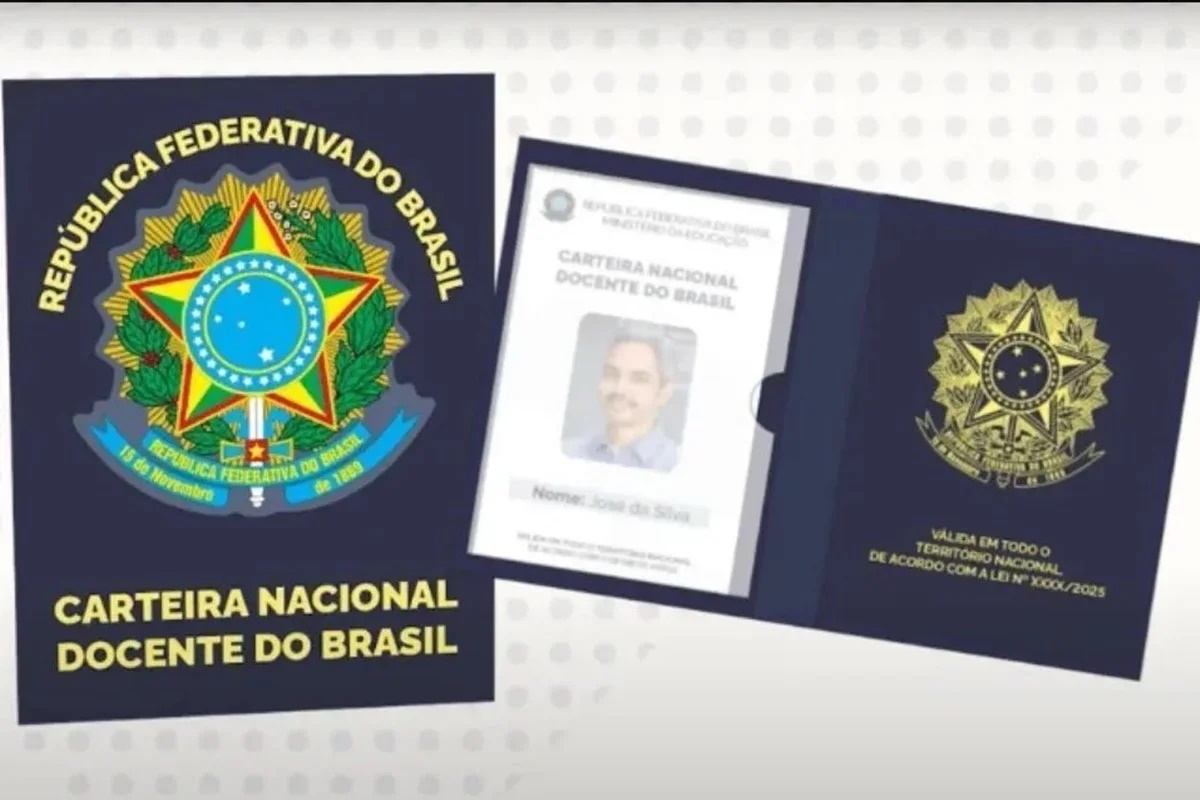 Professores já podem solicitar a nova Carteira Nacional Docente do Brasil; veja passo a passo