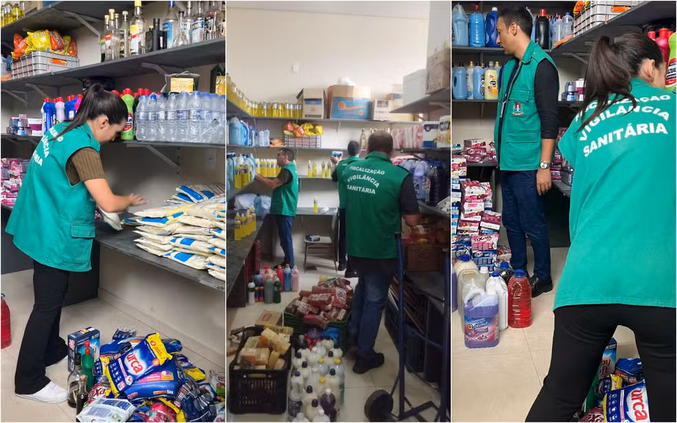 Alimentos vencidos desde 2023 são descobertos em Pouso Alegre