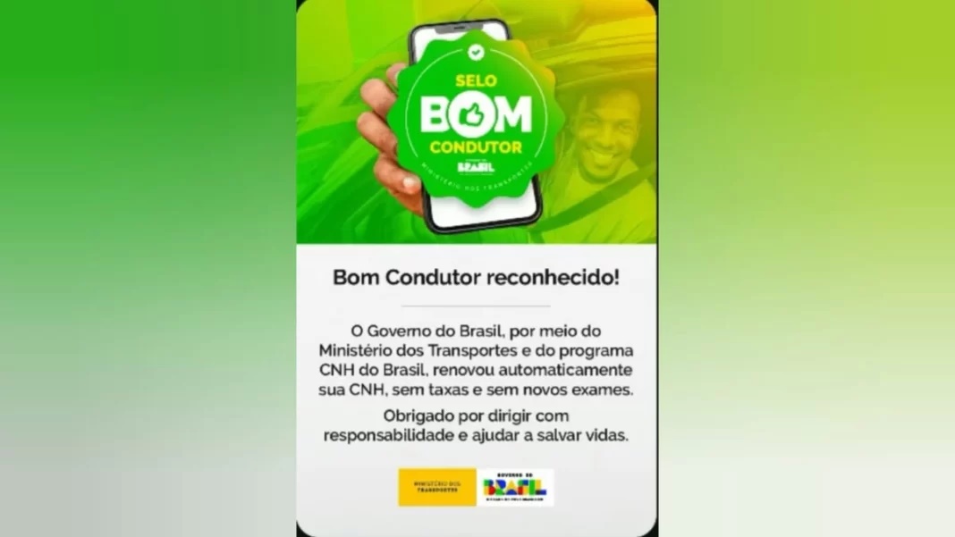 Renovação automática da CNH para bons condutores já está disponível