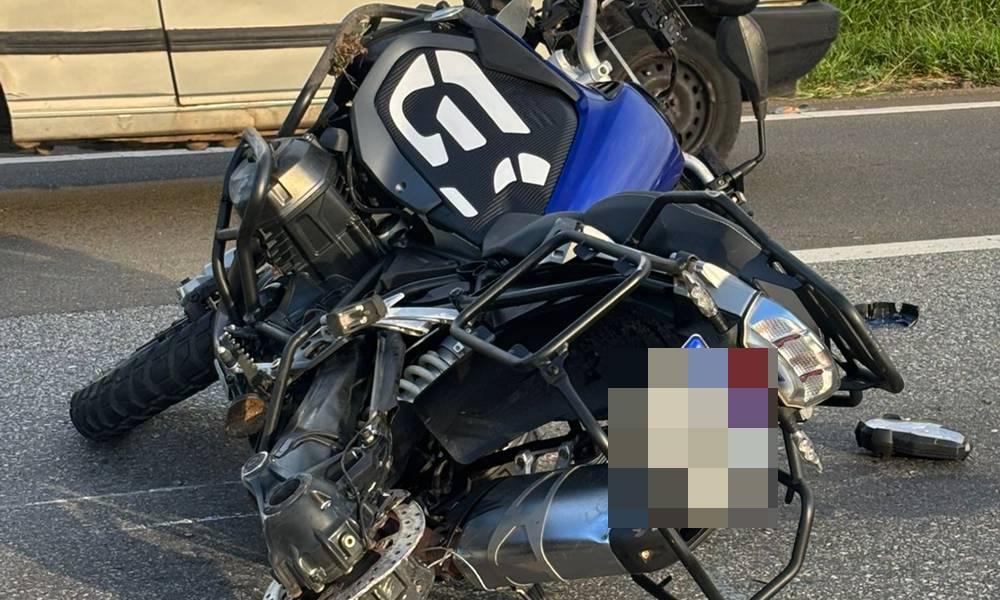Motociclista morre após perder controle e bater na Fernão Dias